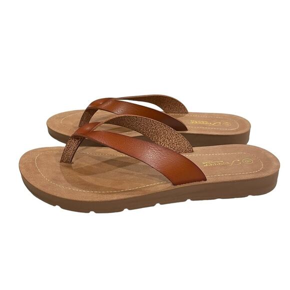 Forever Memory Foam Sandals/Slippers Size 8 - Picture 4 of 7